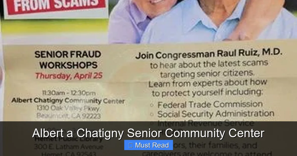 Albert a Chatigny Senior Community Center