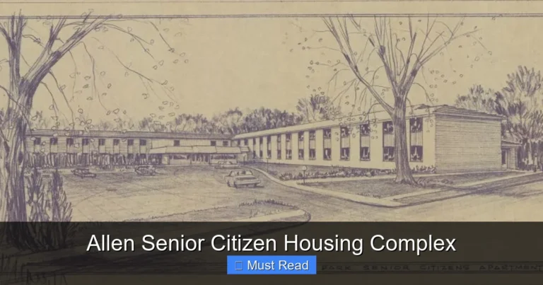 Allen Senior Citizen Housing Complex