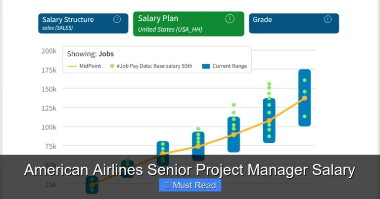 American Airlines Senior Project Manager Salary