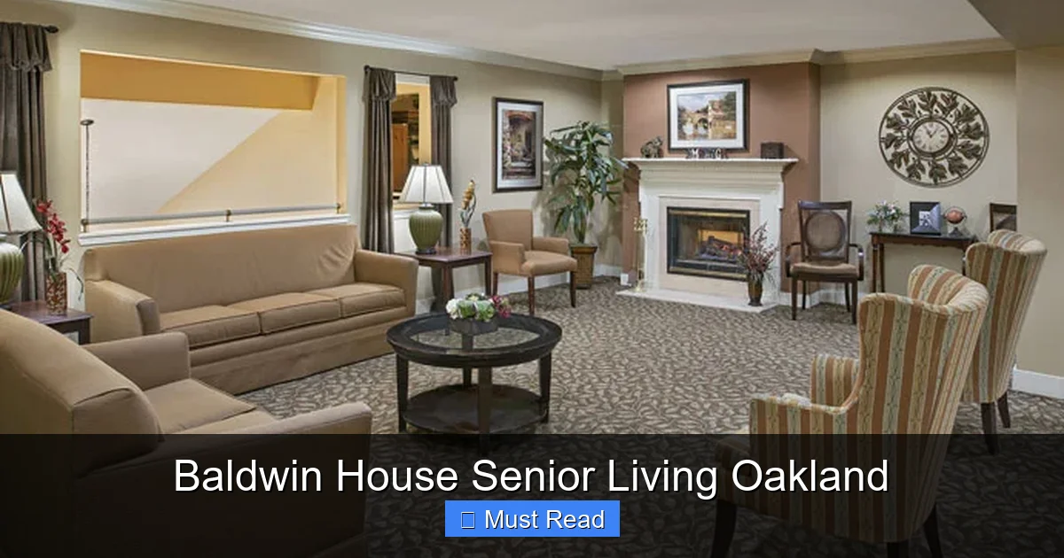 Baldwin House Senior Living Oakland