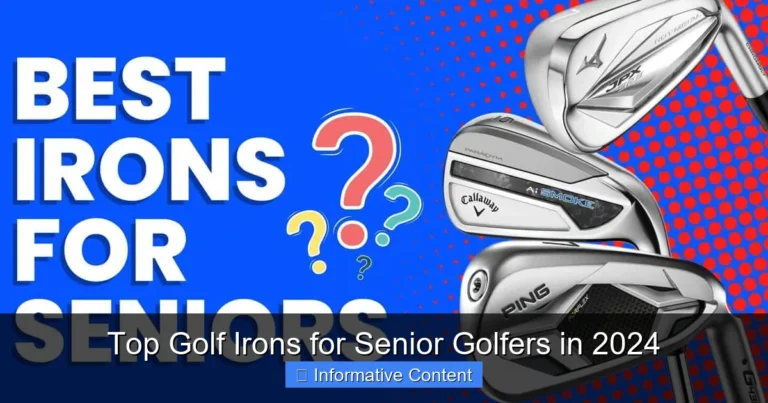Top Golf Irons for Senior Golfers in 2024