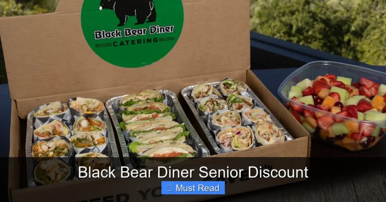 Black Bear Diner Senior Discount