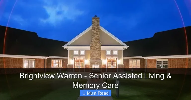 Brightview Warren - Senior Assisted Living & Memory Care