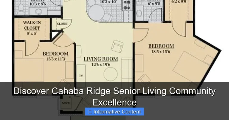 Discover Cahaba Ridge Senior Living Community Excellence
