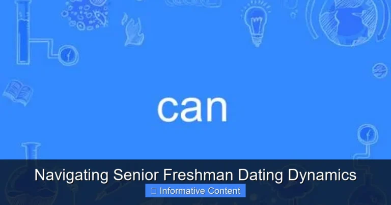 Navigating Senior Freshman Dating Dynamics