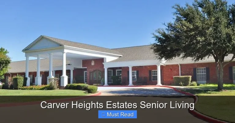 Carver Heights Estates Senior Living