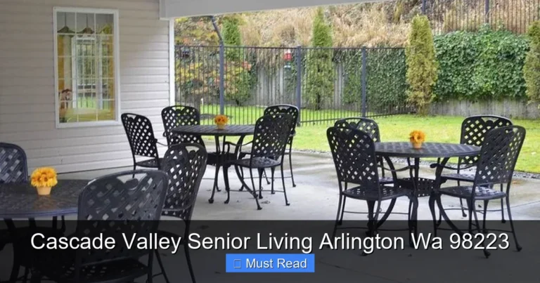 Cascade Valley Senior Living Arlington Wa 98223