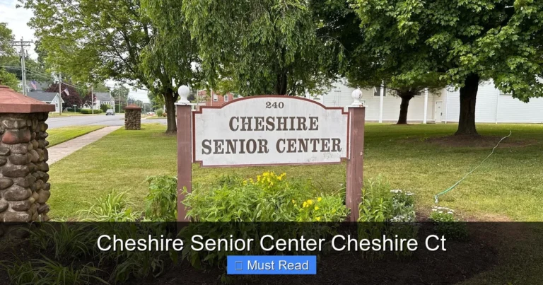 Cheshire Senior Center Cheshire Ct