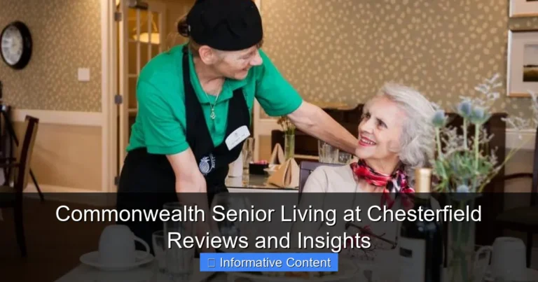 Commonwealth Senior Living at Chesterfield Reviews and Insights