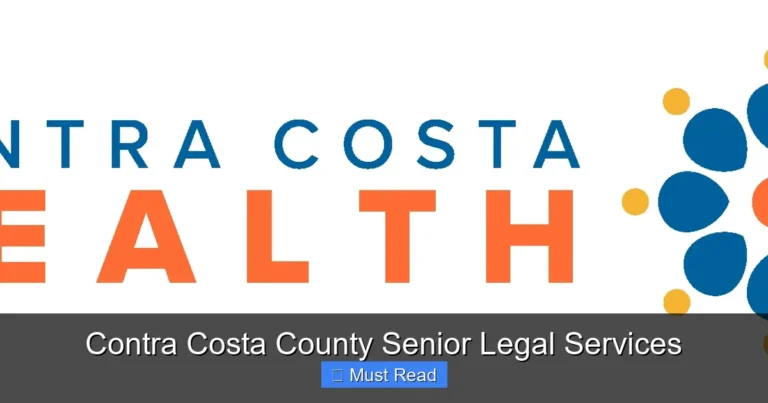 Contra Costa County Senior Legal Services