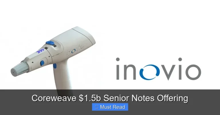 Coreweave $1.5b Senior Notes Offering