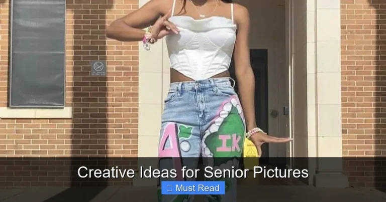 Creative Ideas for Senior Pictures