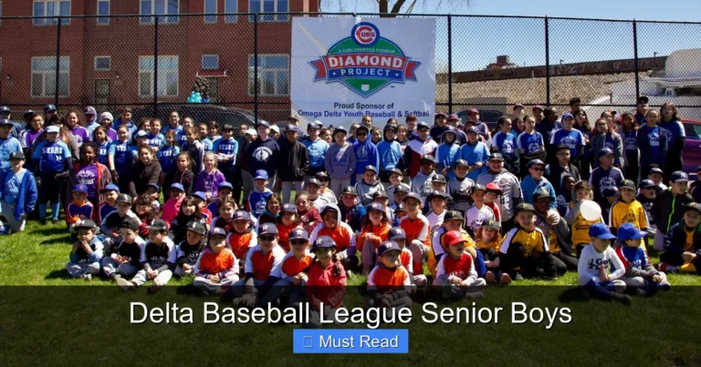 Delta Baseball League Senior Boys