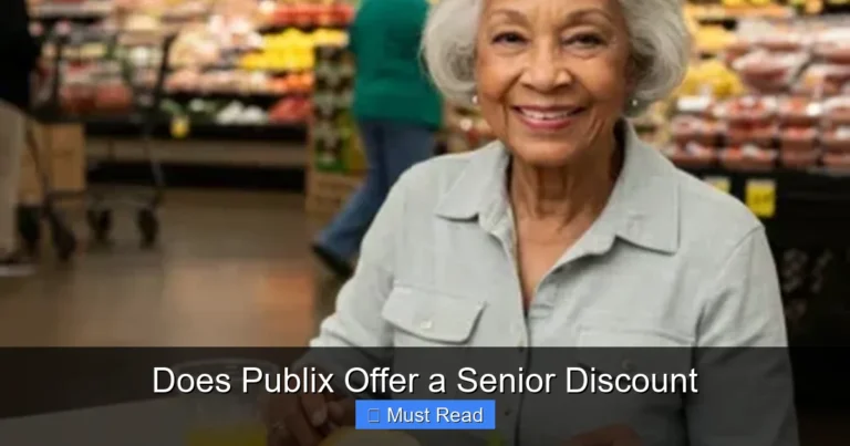 Does Publix Offer a Senior Discount