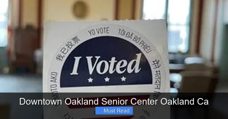 Downtown Oakland Senior Center Oakland Ca
