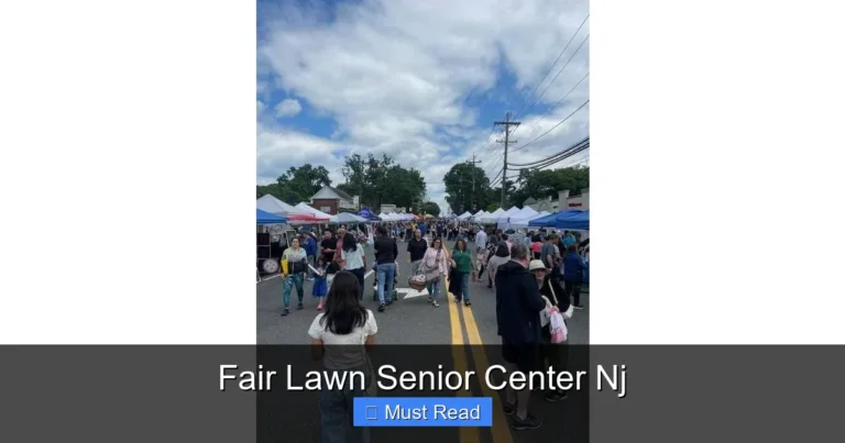 Fair Lawn Senior Center Nj