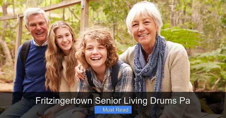 Fritzingertown Senior Living Drums Pa