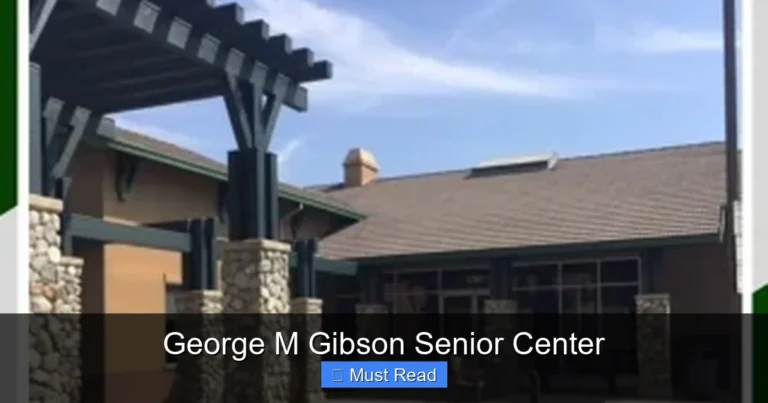 George M Gibson Senior Center