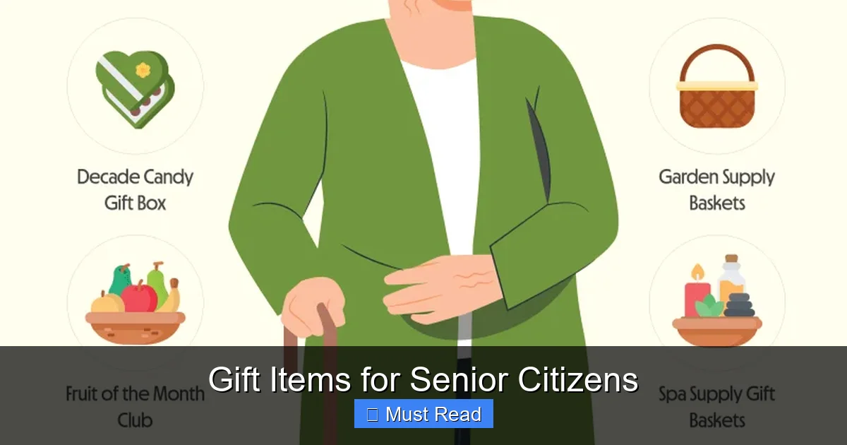 Gift Items for Senior Citizens