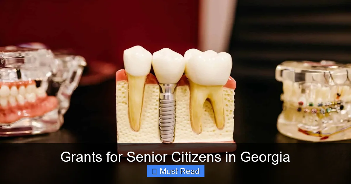 Grants for Senior Citizens in Georgia
