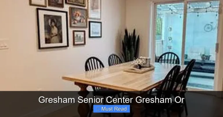 Gresham Senior Center Gresham Or