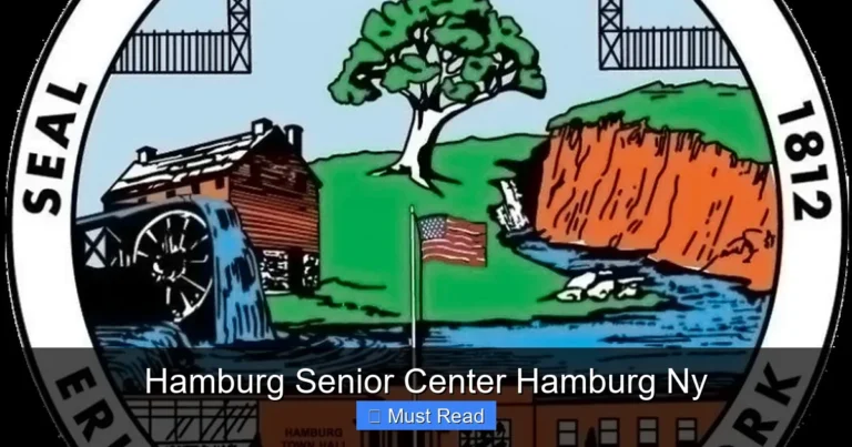 Hamburg Senior Center Hamburg Ny