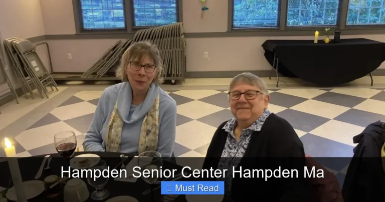 Hampden Senior Center Hampden Ma