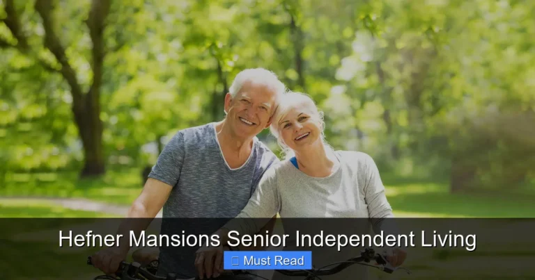 Hefner Mansions Senior Independent Living