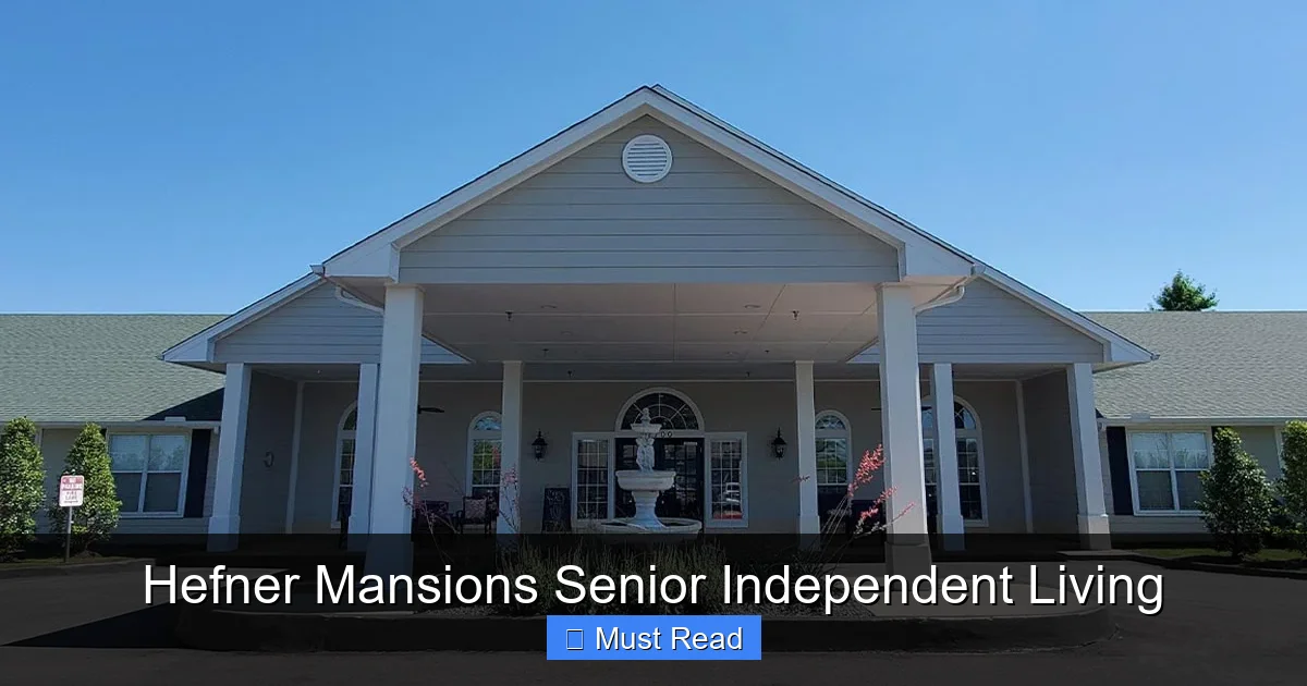 Hefner Mansions Senior Independent Living