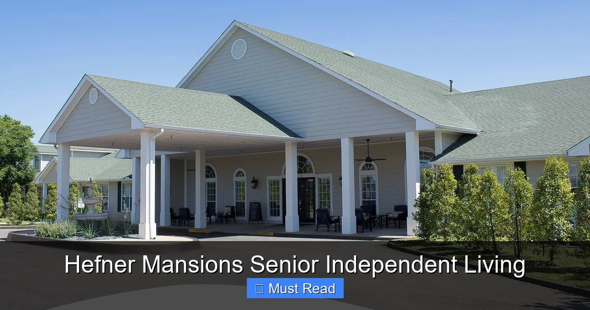 Hefner Mansions Senior Independent Living