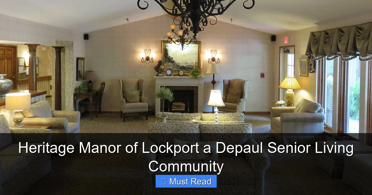 Heritage Manor of Lockport a Depaul Senior Living Community