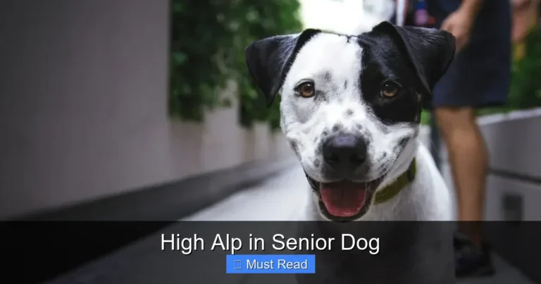High Alp in Senior Dog
