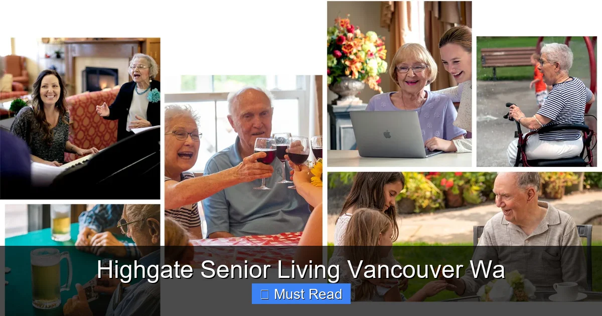 Highgate Senior Living Vancouver Wa