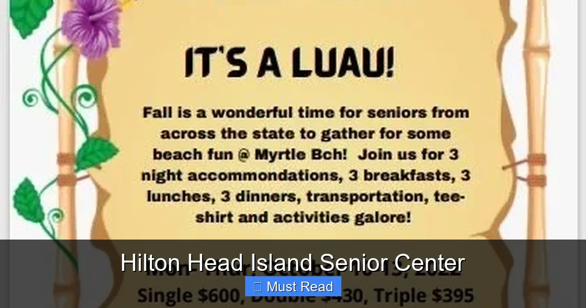 Hilton Head Island Senior Center