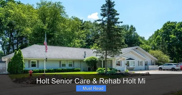 Holt Senior Care & Rehab Holt Mi
