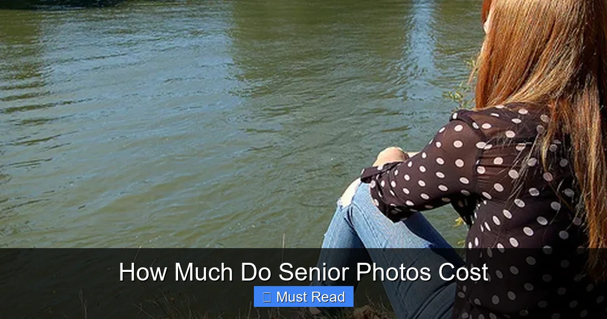 How Much Do Senior Photos Cost