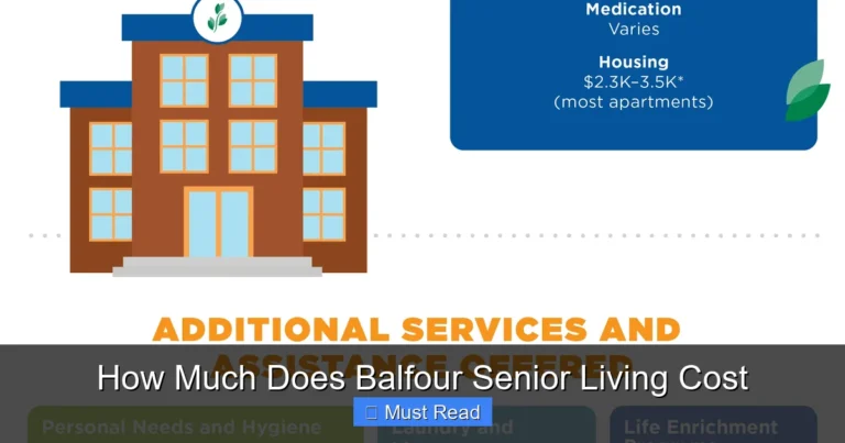 How Much Does Balfour Senior Living Cost