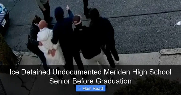 Ice Detained Undocumented Meriden High School Senior Before Graduation