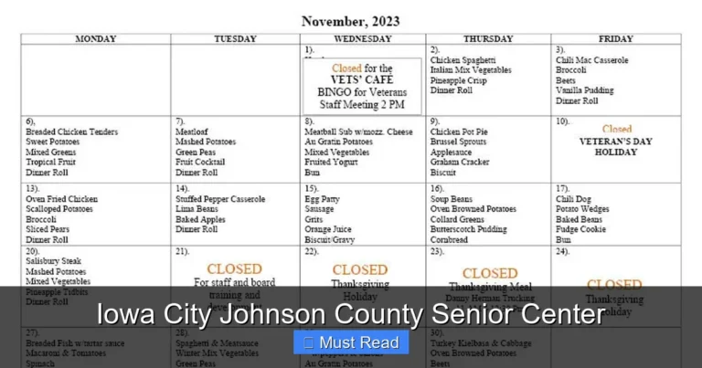 Iowa City Johnson County Senior Center