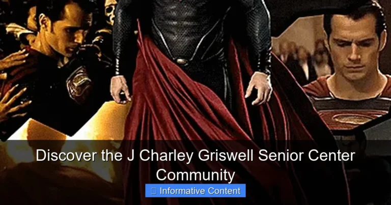 Discover the J Charley Griswell Senior Center Community