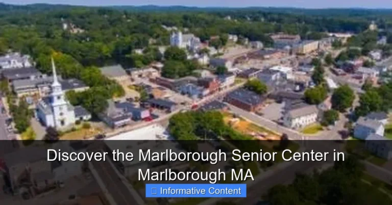 Discover the Marlborough Senior Center in Marlborough MA