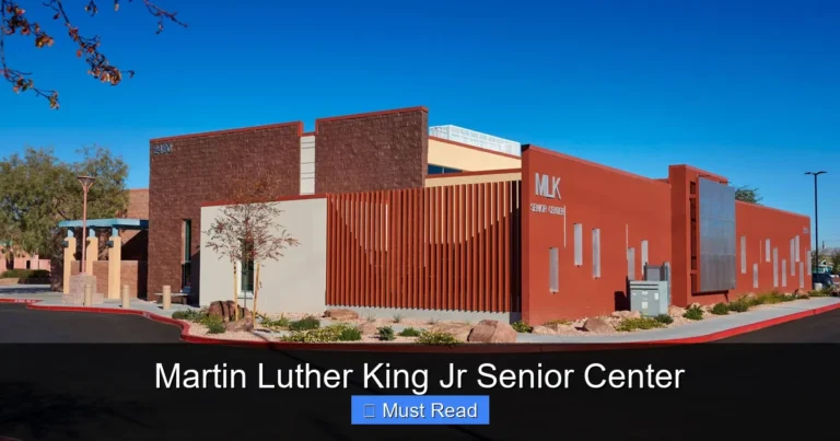 Martin Luther King Jr Senior Center