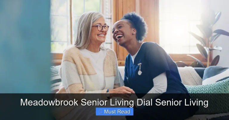 Meadowbrook Senior Living Dial Senior Living