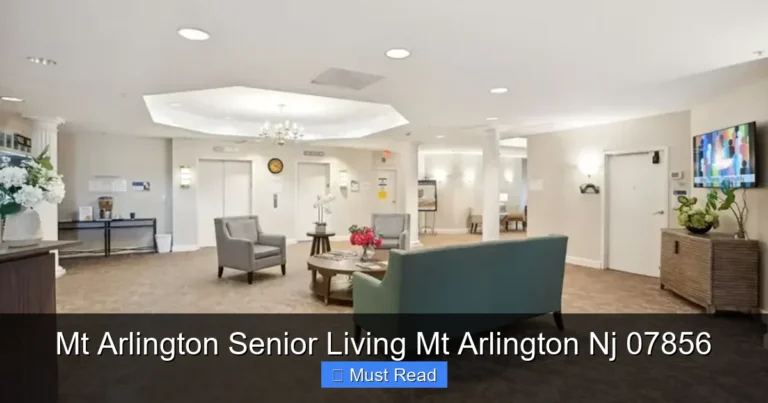 Mt Arlington Senior Living Mt Arlington Nj 07856