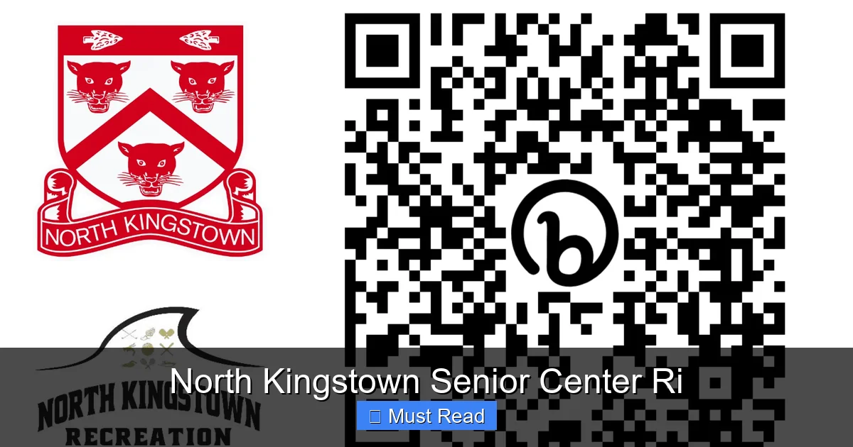 North Kingstown Senior Center Ri