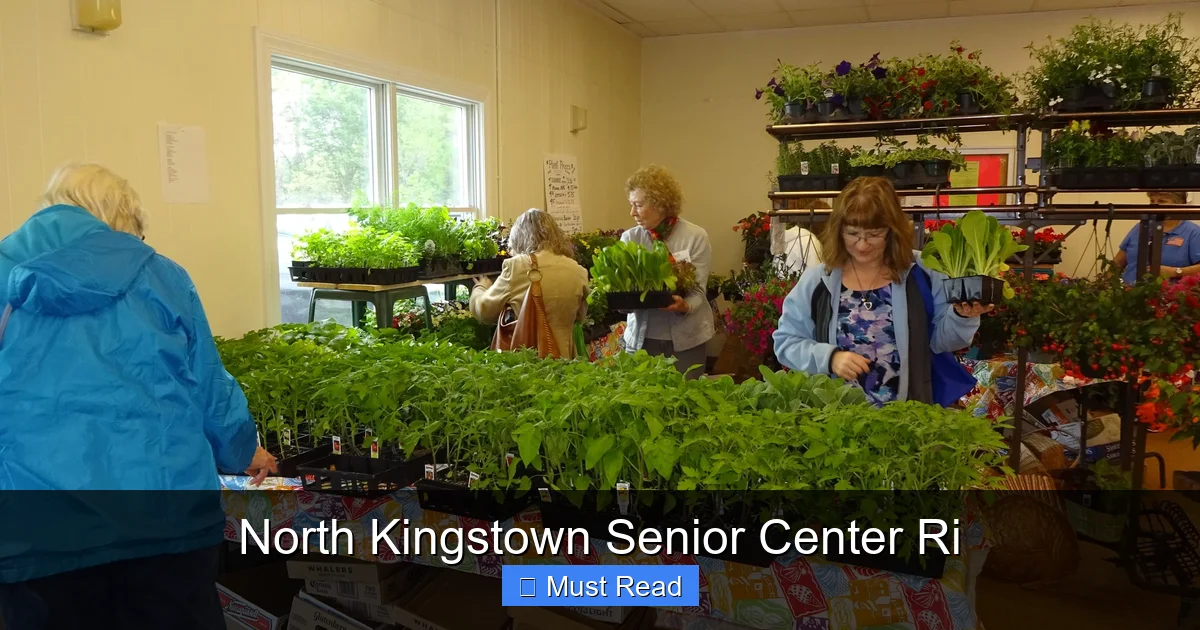 North Kingstown Senior Center Ri