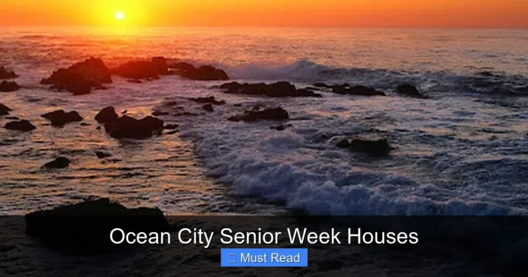 Ocean City Senior Week Houses
