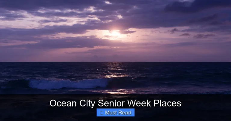 Ocean City Senior Week Places