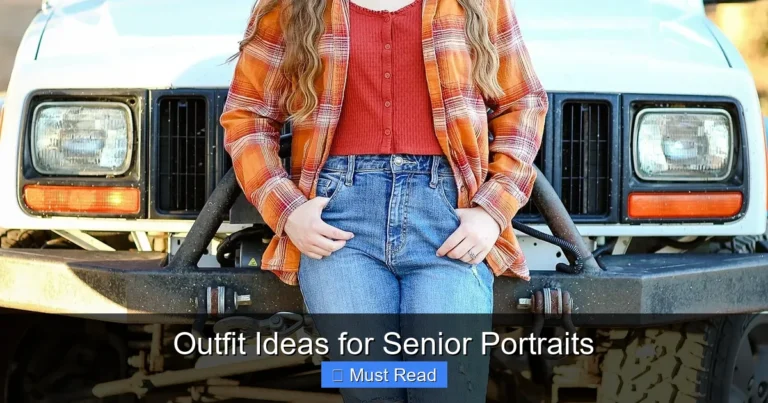 Outfit Ideas for Senior Portraits