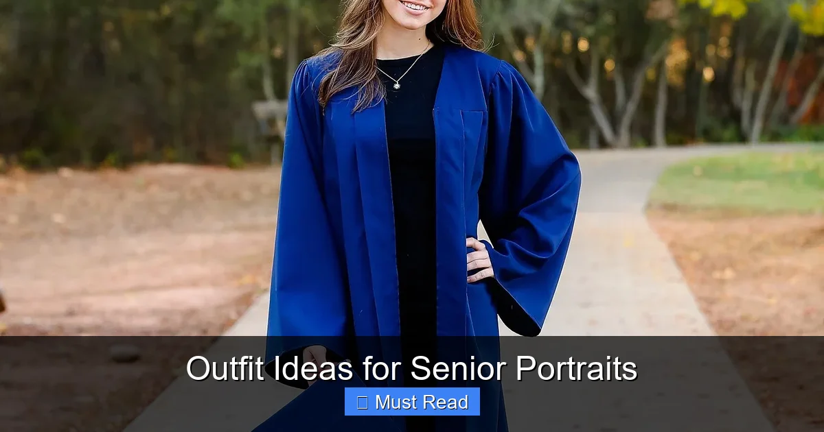 Outfit Ideas for Senior Portraits